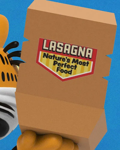 Garfield / Lasagna Bomber by Ndikol 7 Inch Vinyl Art Statueㅤ – Mighty Jaxx – ActionFigureBrasil — acessórios