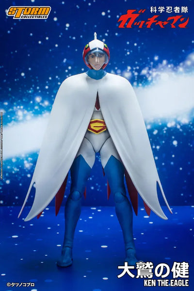 Gatchaman Action Figure G-1 Ken the Eagleㅤ – Storm Collectibles – ActionFigure Brasil
