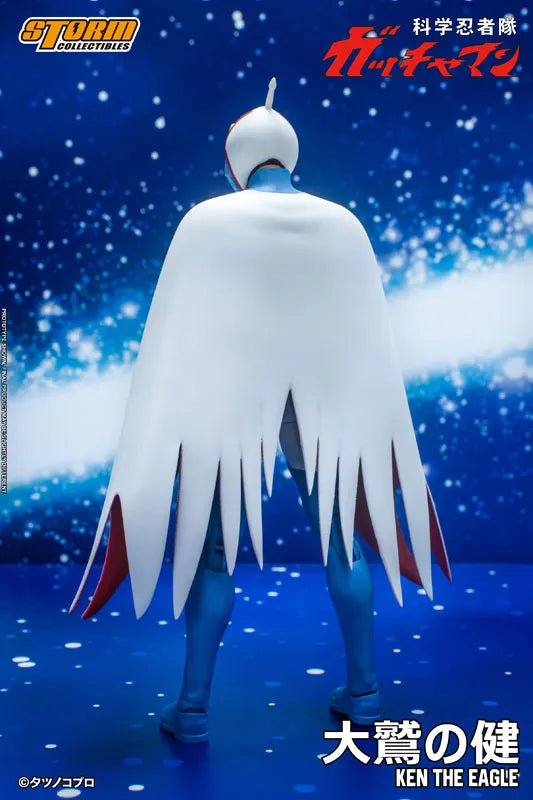 Gatchaman Action Figure G-1 Ken the Eagleㅤ – Storm Collectibles – ActionFigure Brasil