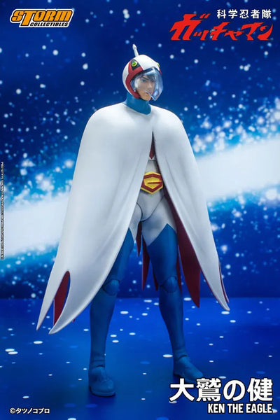 Gatchaman Action Figure G-1 Ken the Eagleㅤ – Storm Collectibles – ActionFigure Brasil — embalagem