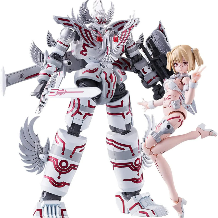 Gattai Robot Atlanger - Ω - Atlanger Ω - Aoshima Character Kit Selection GR-02 - Gattai Series (Aoshima)ㅤ – Aoshima – ActionFigureBrasil