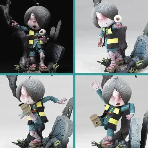 Gegege no Kitaro - Kitaro - Revoltech - Revoltech Takeya - 006 (Kaiyodo)ㅤ – Kaiyodo – ActionFigureBrasil