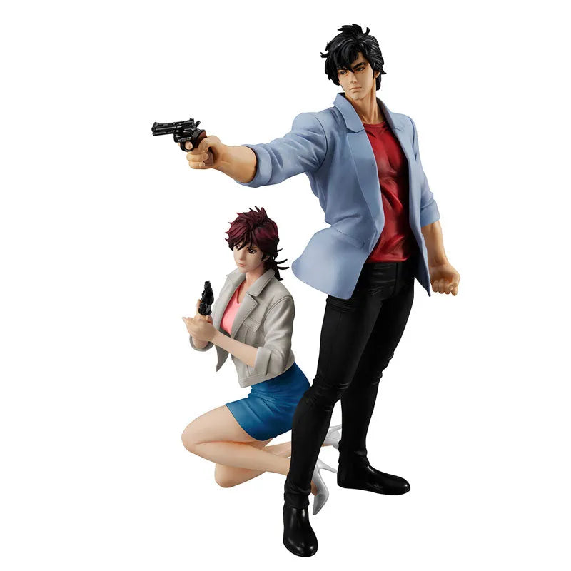 Gekijouban City Hunter: Shinjuku Private Eyes - Makimura Kaori - Saeba Ryou - G.E.M. (MegaHouse)ㅤ – MegaHouse – ActionFigureBrasil