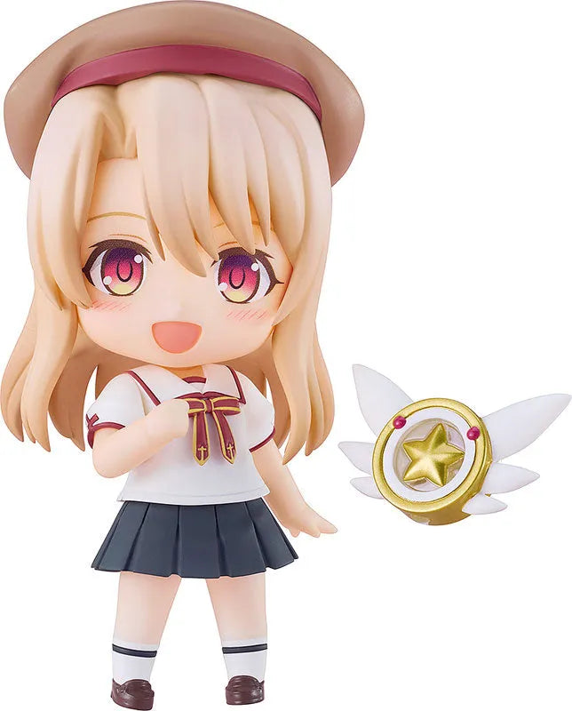 Gekijouban Fate/kaleid Liner Prisma ☆ Illya: Licht - Namae no Nai Shoujo - Illyasviel von Einzbern - Magical Ruby - Nendoroid #2768 - School Uniform Ver. (Good Smile Company)ㅤ – Good Smile Company – ActionFigureBrasil