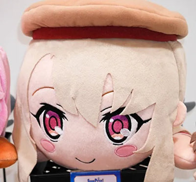 Gekijouban Fate/Kaleid Liner Prisma Illya: Sekka no Chikai - Illyasviel von Einzbern - Mega Jumbo Nesoberi Nuigurumiㅤ – Sega – ActionFigure Brasil — ângulo diferente