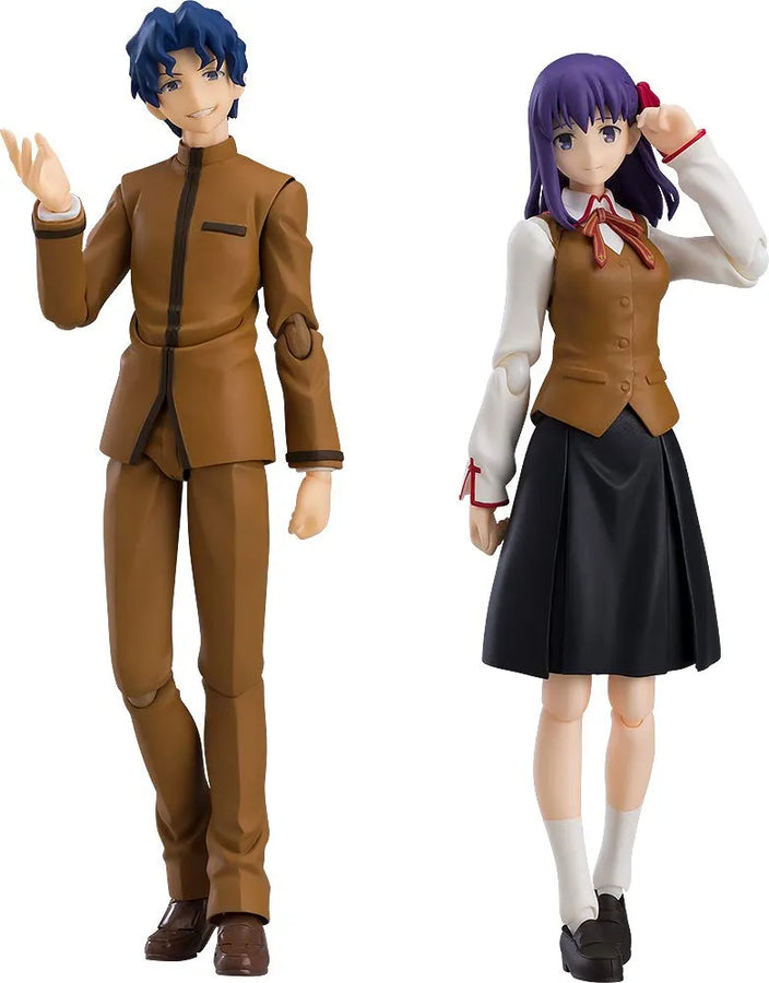 Gekijouban Fate/stay Night Heaven's Feel - Matou Shinji & Matou Sakura - Figma #445 (Max Factory)ㅤ – Max Factory – ActionFigure Brasil