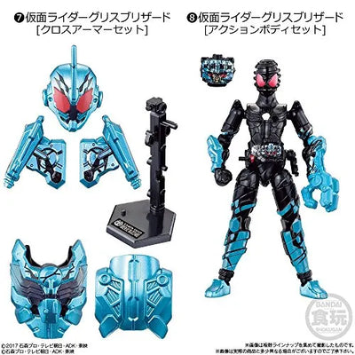 Gekijouban Kamen Rider Build: Be The One - Kamen Rider Build Cross-ZBuild Form - Bandai Shokugan - Candy Toy - So-Do - So-Do Kamen Rider Build BUILD12 - A-SIDE (Bandai)ㅤ – Bandai As Manufacturer – ActionFigure Brasil — com base expositora
