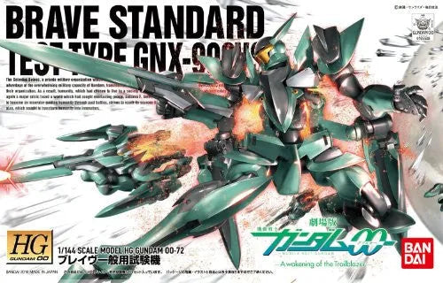 Gekijouban Kidou Senshi Gundam 00: A Wakening of the Trailblazer - GNX-Y903VS Brave [Standard Test Type] - HG00 #72 - 1/144 (Bandai)ㅤ – Bandai – ActionFigureBrasil