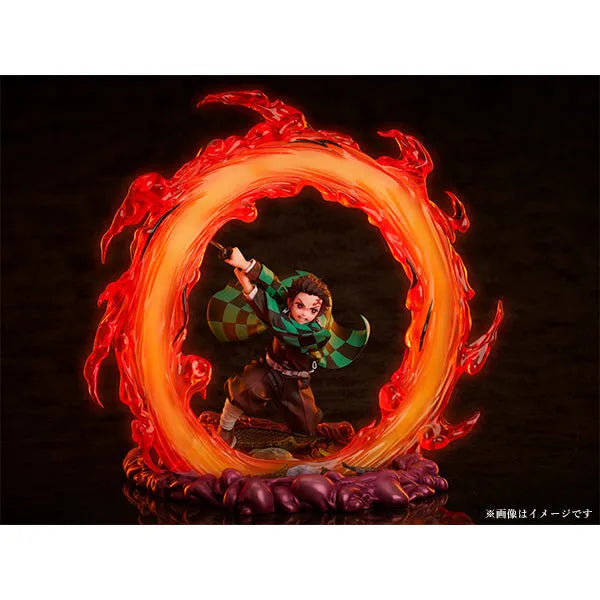 Gekijouban Kimetsu no Yaiba: Mugen Ressha-hen - Kamado Tanjirou - 1/8 - Hinokami Kagura Hekiranoten ver. (Aniplex) [Shop Exclusive]ㅤ – Aniplex – ActionFigureBrasil