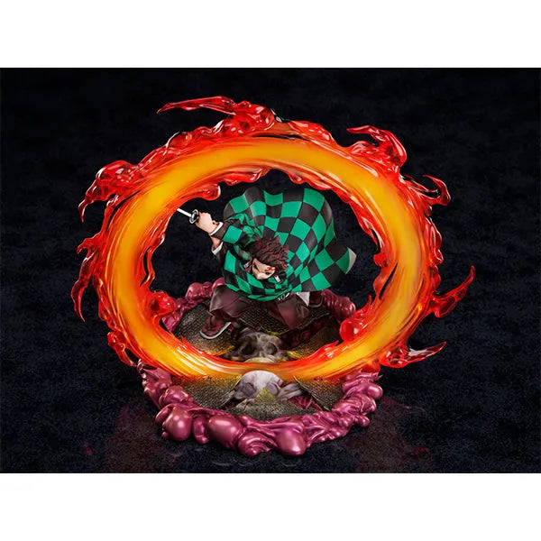 Gekijouban Kimetsu no Yaiba: Mugen Ressha-hen - Kamado Tanjirou - 1/8 - Hinokami Kagura Hekiranoten ver. (Aniplex) [Shop Exclusive]ㅤ – Aniplex – ActionFigureBrasil