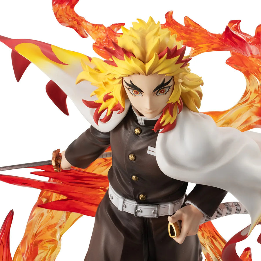 Gekijouban Kimetsu no Yaiba: Mugen Ressha-hen - Rengoku Kyoujurou - G.E.M. (MegaHouse) [Shop Exclusive]ㅤ – MegaHouse – ActionFigureBrasil