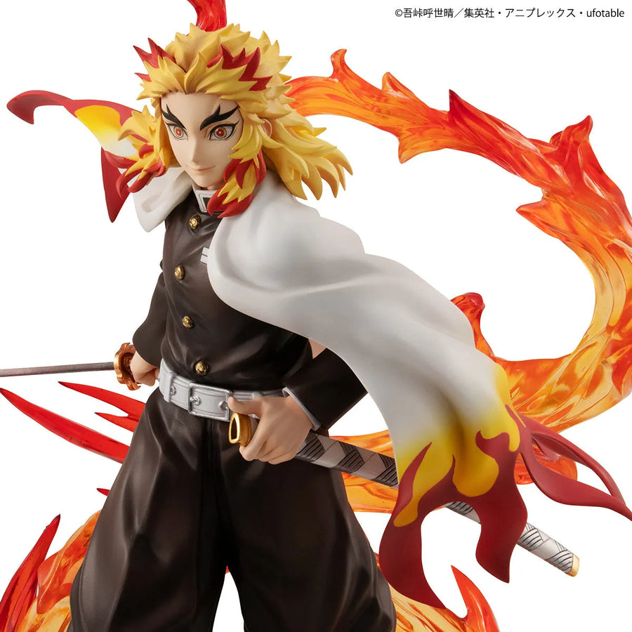 Gekijouban Kimetsu no Yaiba: Mugen Ressha-hen - Rengoku Kyoujurou - G.E.M. (MegaHouse) [Shop Exclusive]ㅤ – MegaHouse – ActionFigureBrasil