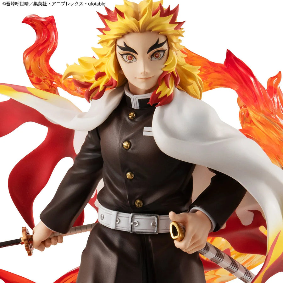 Gekijouban Kimetsu no Yaiba: Mugen Ressha-hen - Rengoku Kyoujurou - G.E.M. (MegaHouse) [Shop Exclusive]ㅤ – MegaHouse – ActionFigureBrasil