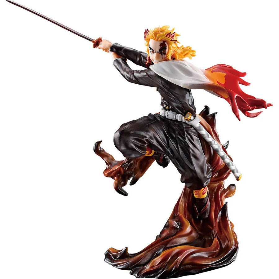 Gekijouban Kimetsu no Yaiba: Mugen Ressha-hen - Rengoku Kyoujurou - Ichiban Kuji Kimetsu no Yaiba ~Katana o Furui Kokoro o Moyase~ - Last One Ver. - Last One Prize (Bandai Spirits)ㅤ – Bandai Spirits – ActionFigure Brasil