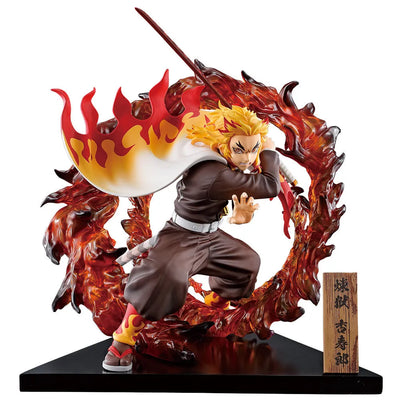 Gekijouban Kimetsu no Yaiba: Mugen Ressha-hen - Rengoku Kyoujurou - Ichiban Kuji Kimetsu no Yaiba ~Reimeini Yaiba wo Mote~ B Prize (Bandai Spirits)ㅤ – Bandai Spirits – ActionFigureBrasil