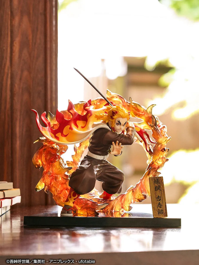 Gekijouban Kimetsu no Yaiba: Mugen Ressha-hen - Rengoku Kyoujurou - Ichiban Kuji Kimetsu no Yaiba ~Reimeini Yaiba wo Mote~ B Prize (Bandai Spirits)ㅤ – Bandai Spirits – ActionFigure Brasil