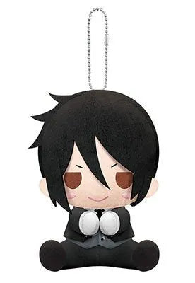 Gekijouban Kuroshitsuji ~Book of the Atlantic~ - Sebastian Michaelis - es Series nino - PitaNui - Plush Mascotㅤ – Kotobukiya – ActionFigure Brasil