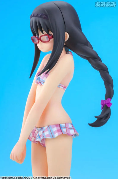 Gekijouban Mahou Shoujo Madoka★Magica - Akemi Homura - Beach Queens - 1/10 - Swimsuit ver., Ver.2 (Wave)ㅤ – Wave – ActionFigureBrasil — close