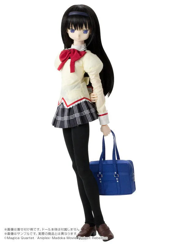 Gekijouban Mahou Shoujo Madoka★Magica: Hangyaku no Monogatari - Akemi Homura - Doll Clothes - Hybrid Active Character Costume Series 007 - Mitakihara Chuugakkou Joshi Seifuku Set - 1/3 (Azone)ㅤ – Azone – ActionFigure Brasil