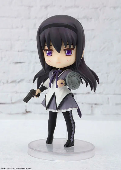Gekijouban Mahou Shoujo Madoka★Magica: Hangyaku no Monogatari - Akemi Homura - Figuarts mini 010 (Bandai Spirits)ㅤ – Bandai Spirits – ActionFigureBrasil — ângulo diferente