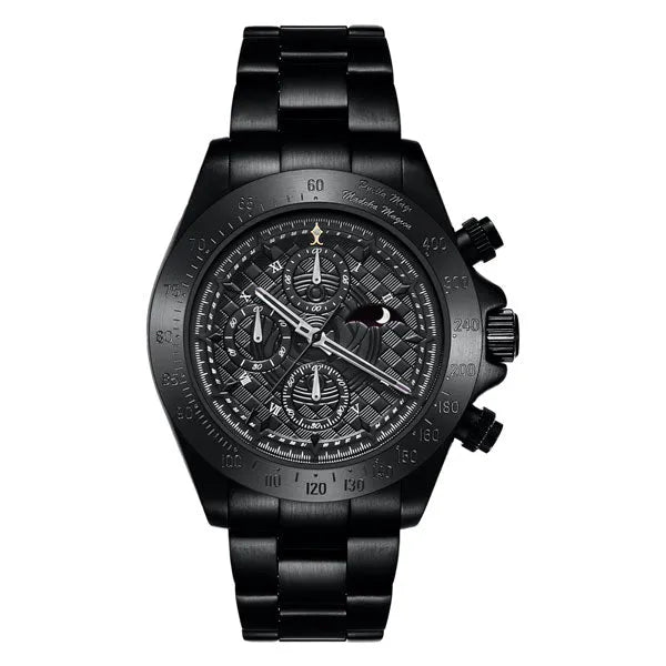 Gekijouban Mahou Shoujo Madoka★Magica: Hangyaku no Monogatari - Sun & Moon Chronograph Wristwatch - Homura (Toei)ㅤ – Toei – ActionFigure Brasil