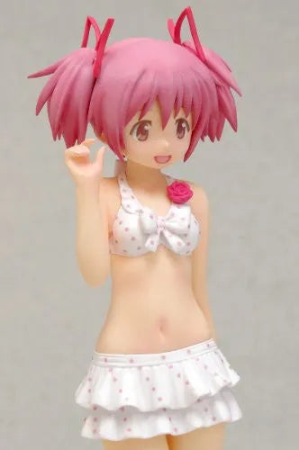 Gekijouban Mahou Shoujo Madoka★Magica - Kaname Madoka - Beach Queens - 1/10 - Swimsuit ver., Ver.2 (Wave)ㅤ – Wave – ActionFigureBrasil — ambientada