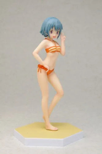 Gekijouban Mahou Shoujo Madoka★Magica - Miki Sayaka - Beach Queens - 1/10 - Swimsuit ver., Ver.2 (Wave)ㅤ – Wave – ActionFigureBrasil