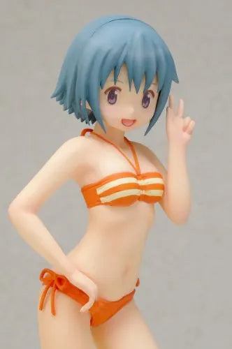 Gekijouban Mahou Shoujo Madoka★Magica - Miki Sayaka - Beach Queens - 1/10 - Swimsuit ver., Ver.2 (Wave)ㅤ – Wave – ActionFigureBrasil