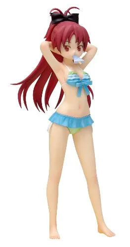 Gekijouban Mahou Shoujo Madoka★Magica - Sakura Kyouko - Beach Queens - 1/10 - Swimsuit ver., Ver.2 (Wave)ㅤ – Wave – ActionFigure Brasil