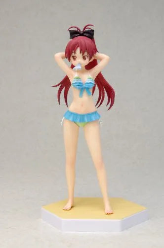 Gekijouban Mahou Shoujo Madoka★Magica - Sakura Kyouko - Beach Queens - 1/10 - Swimsuit ver., Ver.2 (Wave)ㅤ – Wave – ActionFigure Brasil
