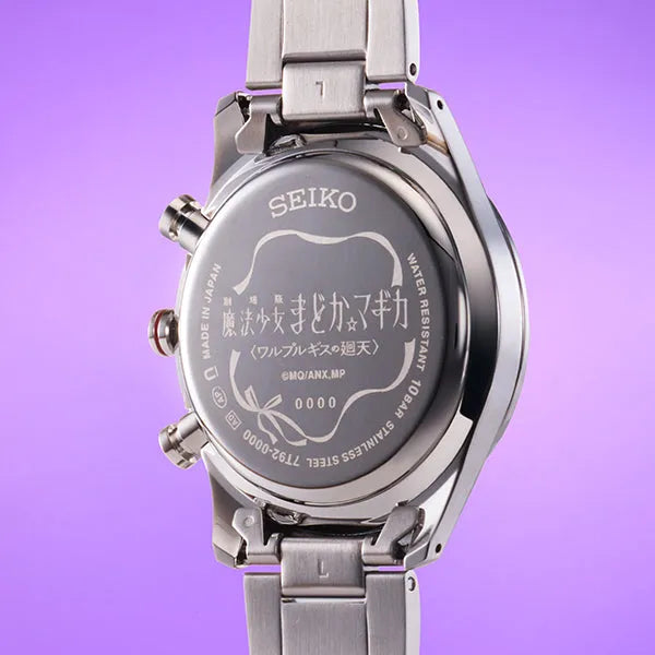 Gekijouban Mahou Shoujo Madoka★Magica - Walpurgisnacht: Rising - Homura Model Wristwatch (Seiko) [Shop Exclusive]ㅤ – Seiko – ActionFigure Brasil