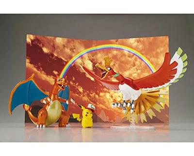 Gekijouban Pocket Monsters Kimi ni Kimeta! - Houou - Pokémon Plamo (Bandai)ㅤ – Bandai As Manufacturer – ActionFigureBrasil — ângulo diferente