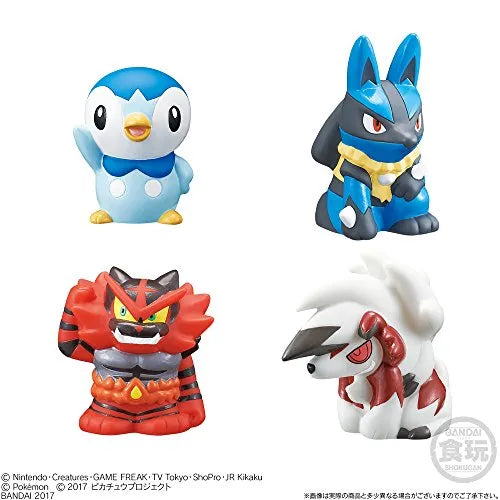 Gekijouban Pocket Monsters Kimi ni Kimeta! - Lucario - Pokemon Kids - Pokémon Kids Kimi ni Kimeta! Hen - Bandai Shokugan (Bandai)ㅤ – Bandai As Manufacturer – ActionFigureBrasil