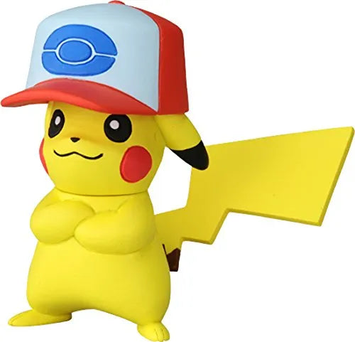 Gekijouban Pocket Monsters Kimi ni Kimeta! - Pikachu - Moncolle 20th Anniversary - Monster Collection - Satoshi's Pikachu (Original Cap) (Takara Tomy)ㅤ – Takara Tomy – ActionFigureBrasil