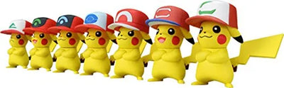 Gekijouban Pocket Monsters Kimi ni Kimeta! - Pikachu - Moncolle 20th Anniversary - Monster Collection - Satoshi's Pikachu (Original Cap) (Takara Tomy)ㅤ – Takara Tomy – ActionFigureBrasil — iluminação de estúdio
