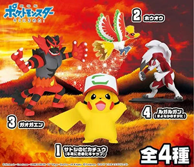 Gekijouban Pocket Monsters Kimi ni Kimeta! - Pikachu - Pokémon Style Figure - Candy Toy - Satoshi's Pikachu (I Choose You! Cap) (Takara Tomy A.R.T.S)ㅤ – Takara Tomy A. R. T. S As Manufacturer – ActionFigureBrasil — ângulo diferente