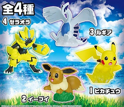 Gekijouban Pocket Monsters Minna no Monogatari - Zeraora - Candy Toy - Pokémon Style Figure - Pokémon Style Figure Minna no Monogatari (Takara Tomy A.R.T.S)ㅤ – Takara Tomy A. R. T. S As Manufacturer – ActionFigureBrasil — ângulo diferente