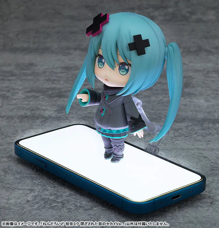Gekijouban Project Sekai Kowareta Sekai to Utaenai Miku - Hatsune Miku - Nendoroid (#2848) - Shuttered SEKAI Ver. (Good Smile Company)ㅤ – Good Smile Company – ActionFigureBrasil