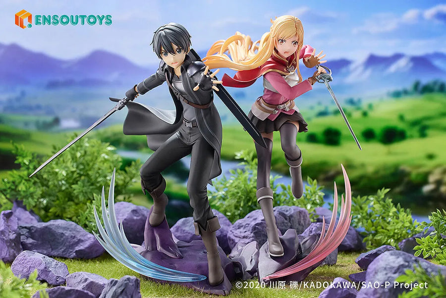 Gekijouban Sword Art Online: Progressive - Kuraki Yuuyami no Scherzo - Asuna&Kirito - 1/7 (Ensoutoys)ㅤ – Ensoutoys – ActionFigure Brasil