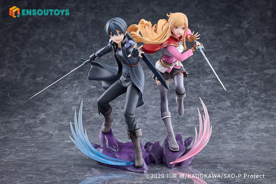 Gekijouban Sword Art Online: Progressive - Kuraki Yuuyami no Scherzo - Asuna&Kirito - 1/7 (Ensoutoys)ㅤ – Ensoutoys – ActionFigure Brasil