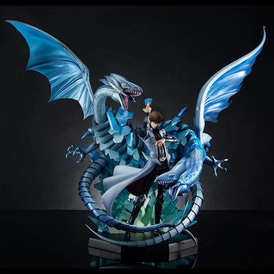 Gekijouban Yu-Gi-Oh! The Dark Side of Dimensions - Blue-Eyes Alternative White Dragon - Blue-Eyes White Dragon - Kaiba Seto - V.S. Series (MegaHouse) [Shop Exclusive]ㅤ – MegaHouse – ActionFigure Brasil — com base expositora