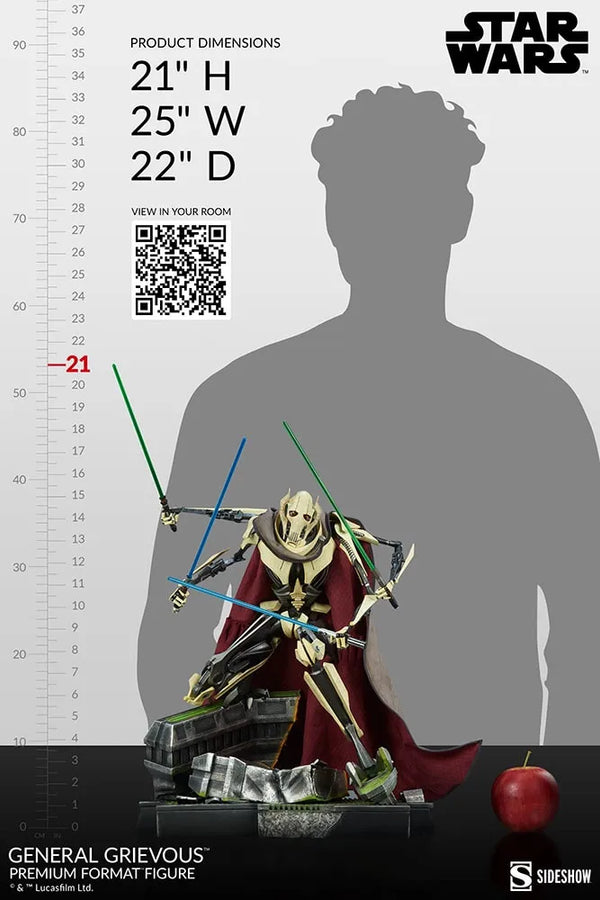 General Grievous - LIMITED EDITION: 2000 – Sideshow Collectibles – ActionFigure Brasil