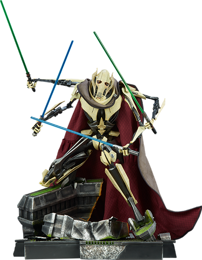 General Grievous - LIMITED EDITION: 2000 – Sideshow Collectibles – ActionFigure Brasil — acessórios