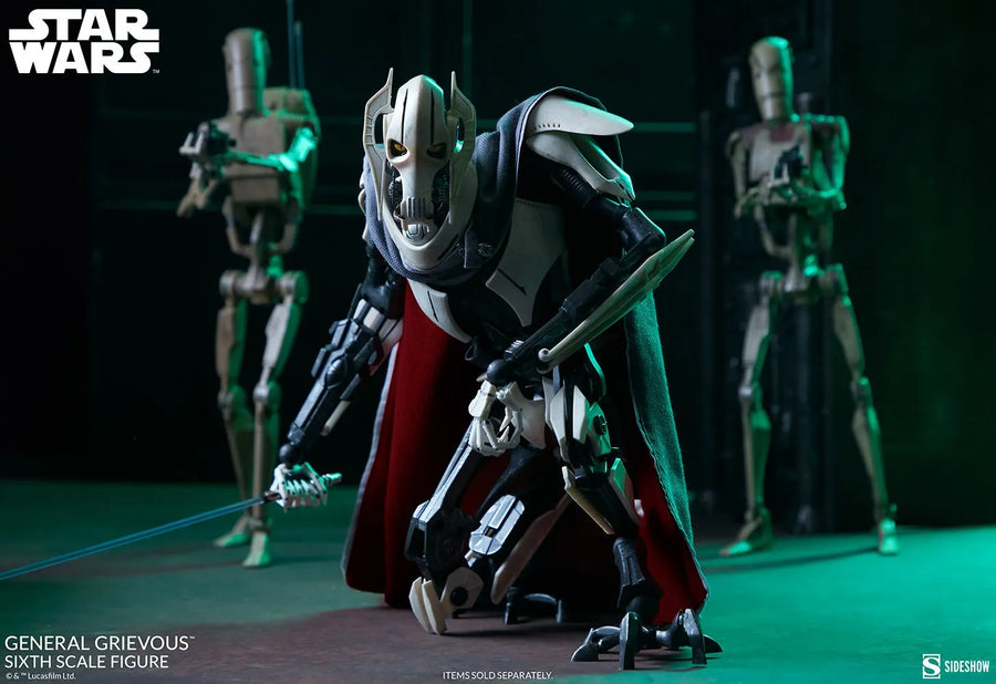 General Grievous - LIMITED EDITION – Sideshow Collectibles – ActionFigure Brasil
