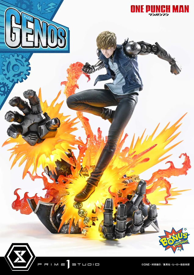 Genos (Bonus Version) One-Punch Man – Prime1Studio – ActionFigure Brasil