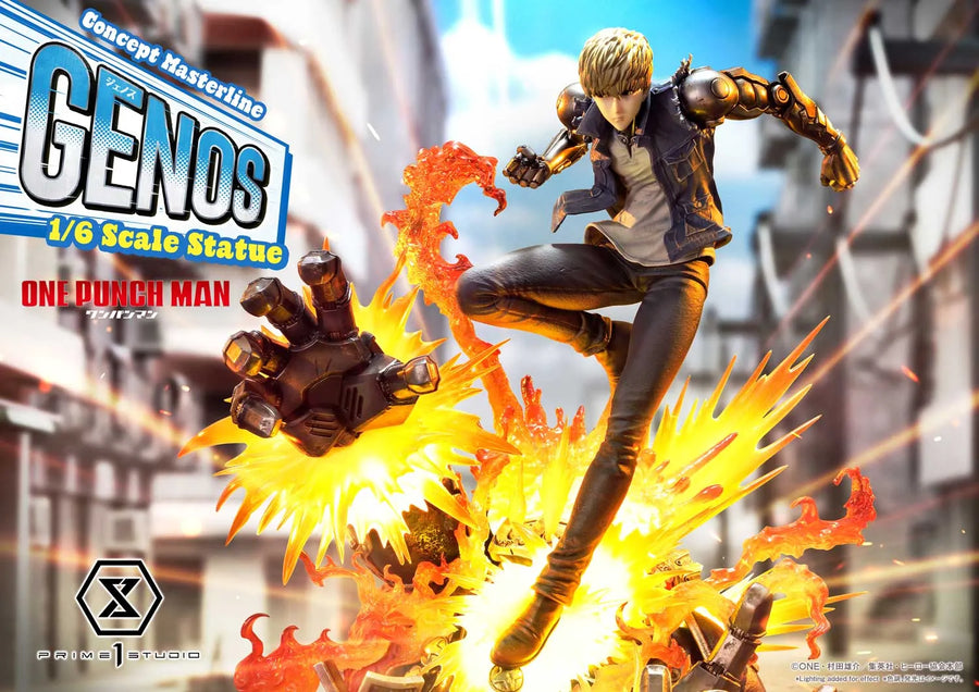 Genos (Bonus Version) One-Punch Man – Prime1Studio – ActionFigure Brasil