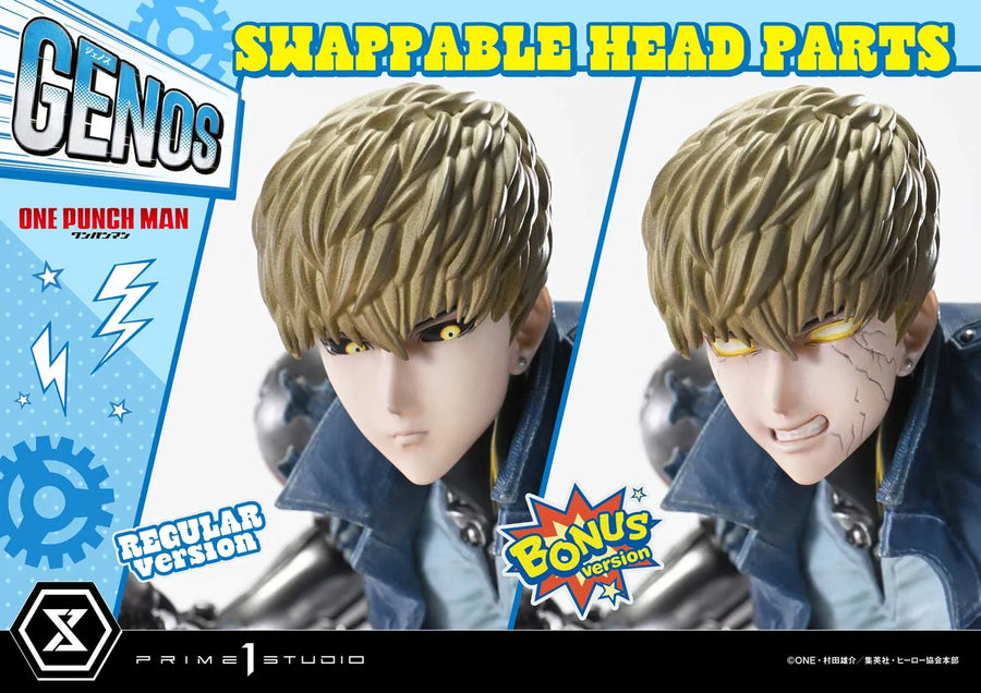 Genos (Bonus Version) One-Punch Man – Prime1Studio – ActionFigure Brasil