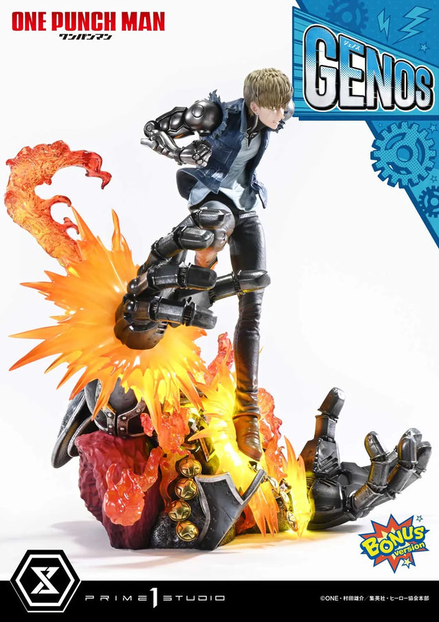 Genos (Bonus Version) One-Punch Man – Prime1Studio – ActionFigure Brasil