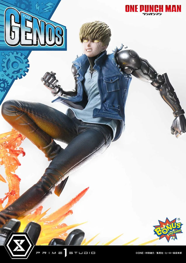Genos (Bonus Version) One-Punch Man – Prime1Studio – ActionFigure Brasil