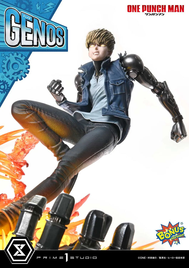 Genos (Bonus Version) One-Punch Man – Prime1Studio – ActionFigure Brasil